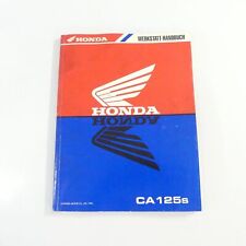 original Honda CA 125 Rebel JC24 Werkstatthandbuch Reparaturanleitung Handbuch