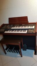 elektr. Heimorgel Yamaha Electone, Holz, Mahagoni mit Hocker, guter Zustand 