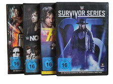 4x Wrestling DVD Konvolut WWE