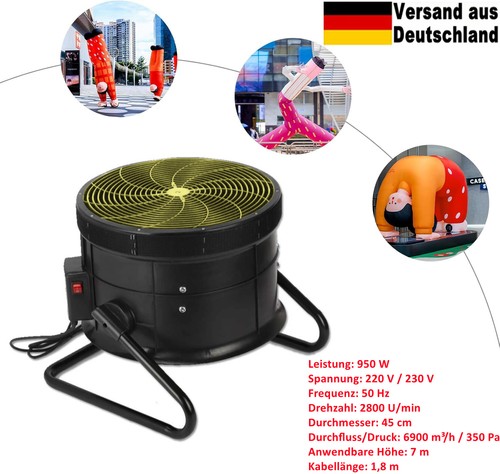 950w luftgebläse elektrische - 950w,