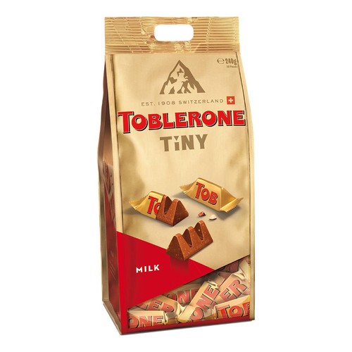 Toblerone tiny bag milk - tiny,