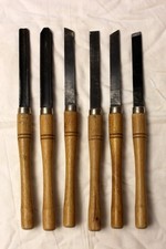 6 Holzmeißel Bildhauereisen