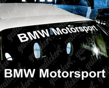 1x 90 cm BMW Motorsport Aufkleber Frontscheibe Sticker Decal Tuning E36 E30 Auto