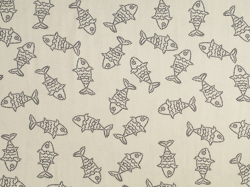 Jersey fische 100x150cm - jersey,