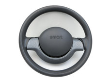 Lenkrad Airbaglenkrad Zierleiste Carbon Look für Smart 450 Fortwo 03-07