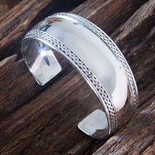 925 Silber Armreif Armspange