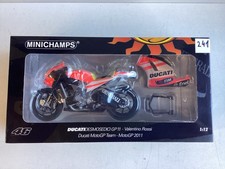 Minichamps Modell 1:12 Ducati Desmosedici Valentino Rossi Moto GP 2011 OVP neu !