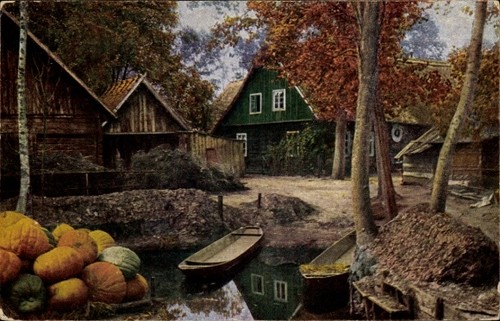 Spreewald wohnhäuser - spreewald,,