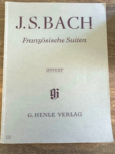 Henle verlag s - verlag, bach