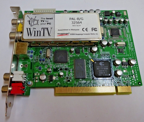 Hauppauge wintv pal 32564 - hauppauge, pal-b/g