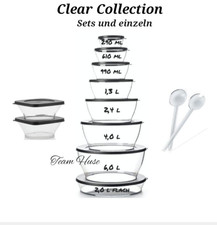 Tupperware Clear Collection