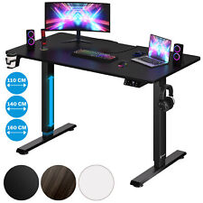 CASARIA® Schreibtisch Bürotisch Computertisch Höhenverstellbar Elektrisch Büro