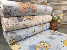 240cm Popeline BREIT Baumwolle Baumwollstoff Meterware Stoff Kinderstoff ÖKO-TEX