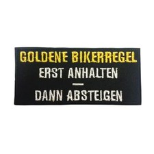 Aufnäher Aufbügler Goldene