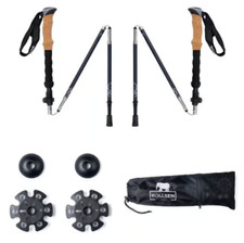 Faltbare Wanderstöcke Expedition Pro - Verstellbar, Leicht, Für Trekking & Reise