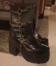 Demonia ASSAULT-66 Plateau Schuhe Größe 40