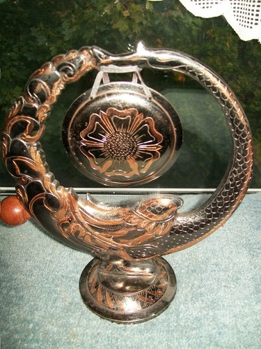 Messing gong mit kupfer - messing,