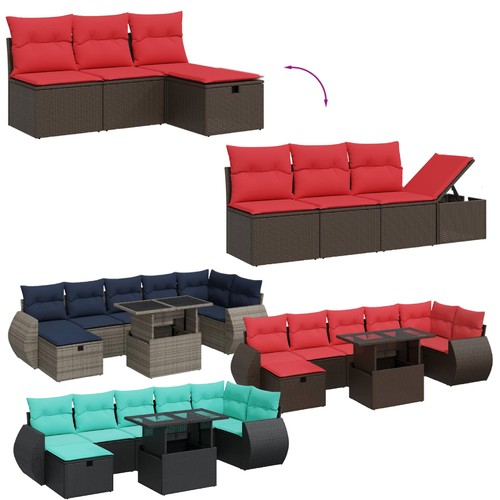 Rattan polyrattan lounge - rattan,