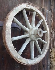 Altes Holz Rad Holzrad