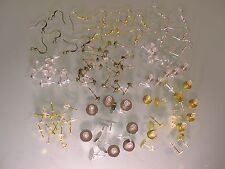 Ohrstecker Rohlinge Stopper Farben Silber Gold Bronze Schmuck Ohrringe Basteln