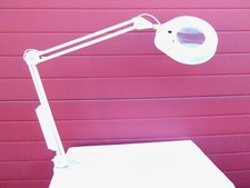 GLAMOX LUXO Lupenleuchte LFM 102 B  weiß 22 Watt Lupenlampe Lampe #5