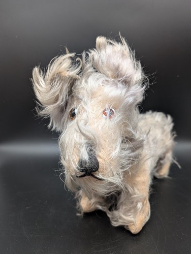 Steiff tier alt hund - antik,
