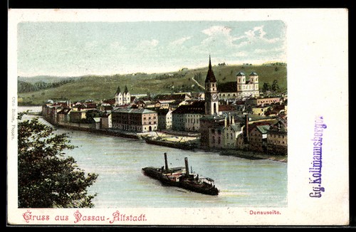 Ansichtskarte passau - ansichtskarte,