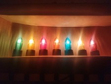 7er ddr lichterkette narva bunt weiß 34v 3w bastelset schwibbogen