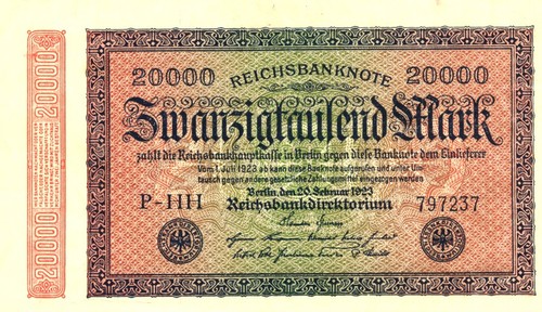 000 mark deutsches reich - 20.000,