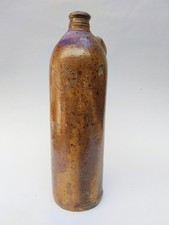 antike Steingut Flasche Emser