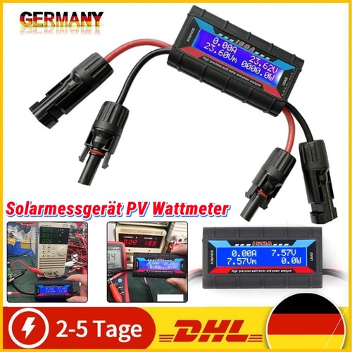 Solarmessgerät wattmeter - solarmessgerät, pv