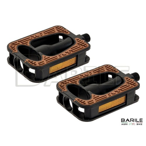 Paar braune fahrradpedale - paar,