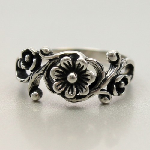 Echte sterling silber ring - silber,