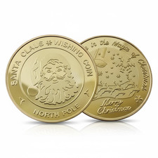 Goldene Münze Frohe