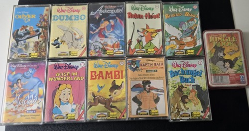 Walter disney kassetten - disney,