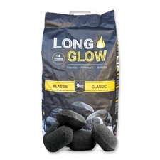 Long Glow Premium Grillbriketts 9-27kg Kohle Manufaktur Dauerbrenner Grillkohle