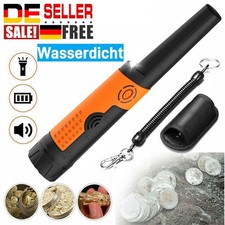 Metalldetektor Profi Pinpointer Metallsuchgerät IP68 Wasserdicht 3 Modi Detektor