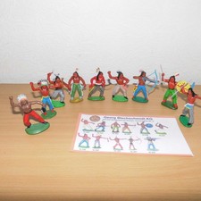 ddr indianer figuren der firma blechschmidt