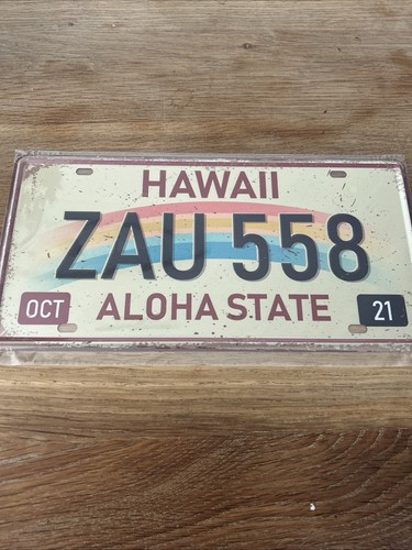 Blechschild hawaii 15 - ×,