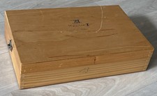 Diakasten Holz Horneck Waldau  mit 100 leeren Glasdias   DDR