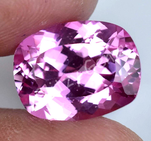 Natürlich rosa padparadscha - rosa,