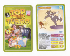 TOP TRUMPS TURBO ~ TV ~ TOM &