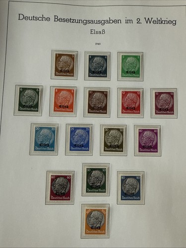 Deutsche besatzung elsass - elsass, nr