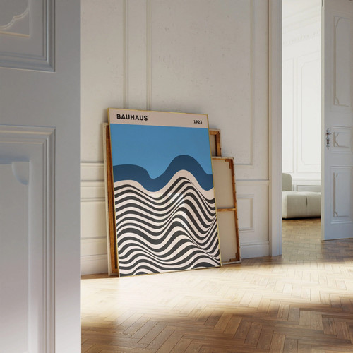 Bauhaus ausstellung poster - bauhaus,