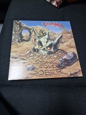 Tankard Stone Cold Sober Thrash Metal Vinyl Nm