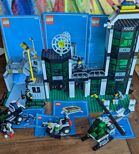Lego town polizei 6636 - lego,