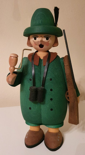 Räuchermann jäger grün - räuchermann, "jäger",