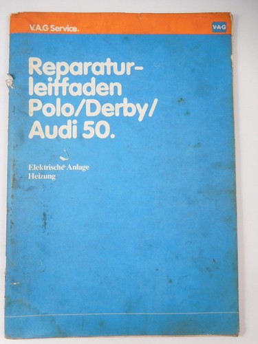 Reparaturleitfaden polo 1 - reparaturleitfaden, vw