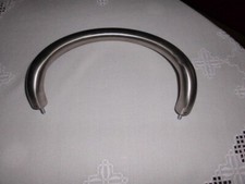 Edelstahl Stoßgriff U-Form gekröpft