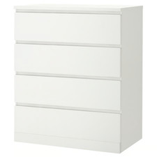IKEA MALM Kommode 4 Schubladen